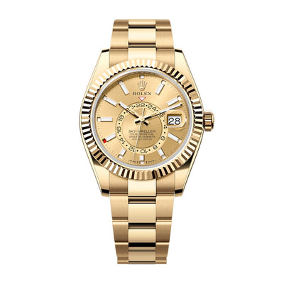 Sky-Dweller, 42mm, 18k Yellow Gold