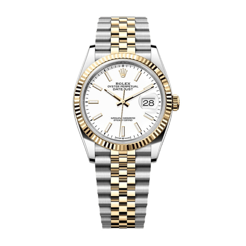 Datejust 36 Oyster, 36 mm, Oystersteel and yellow gold