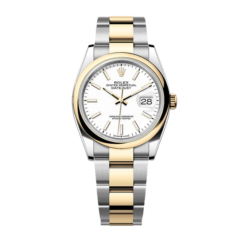 Datejust 36 Oyster, 36 mm, Oystersteel and yellow gold