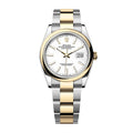 Datejust 36 Oyster, 36 mm, Oystersteel and yellow gold