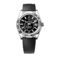 Sky-Dweller Oyster, 42 mm, white gold
