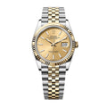 Datejust 36 Oyster, 36 mm, Oystersteel and yellow gold