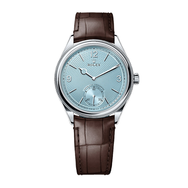 1908 39 mm, platinum, polished finish