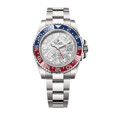 GMT-Master II Oyster, 40 mm, white gold