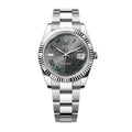 Datejust 41 Oyster, 41 mm, Oystersteel and white gold