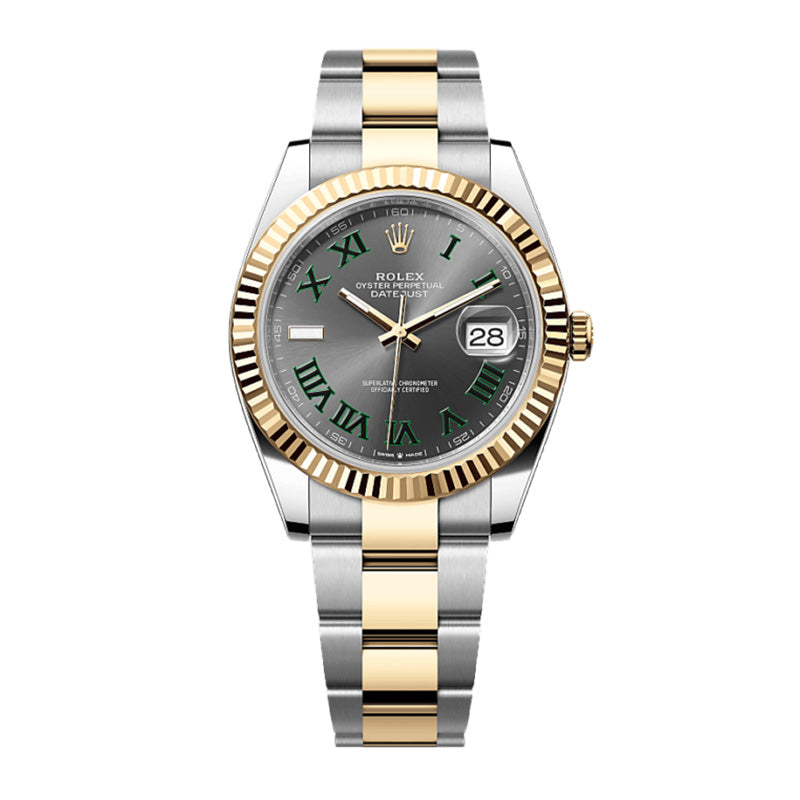 Datejust 41 Oyster, 41 mm, Oystersteel and yellow gold