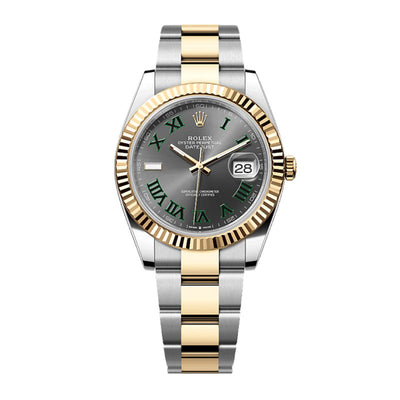 Datejust 41 Oyster, 41 mm, Oystersteel and yellow gold